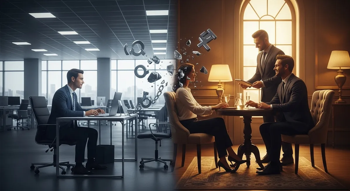 一般的な不動産業界の常識が通用しない世界 - 大手でも扱えない超高級物件のイメージ