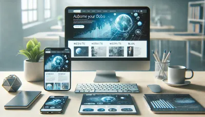 公式ホームページとブログを開設のサムネイル