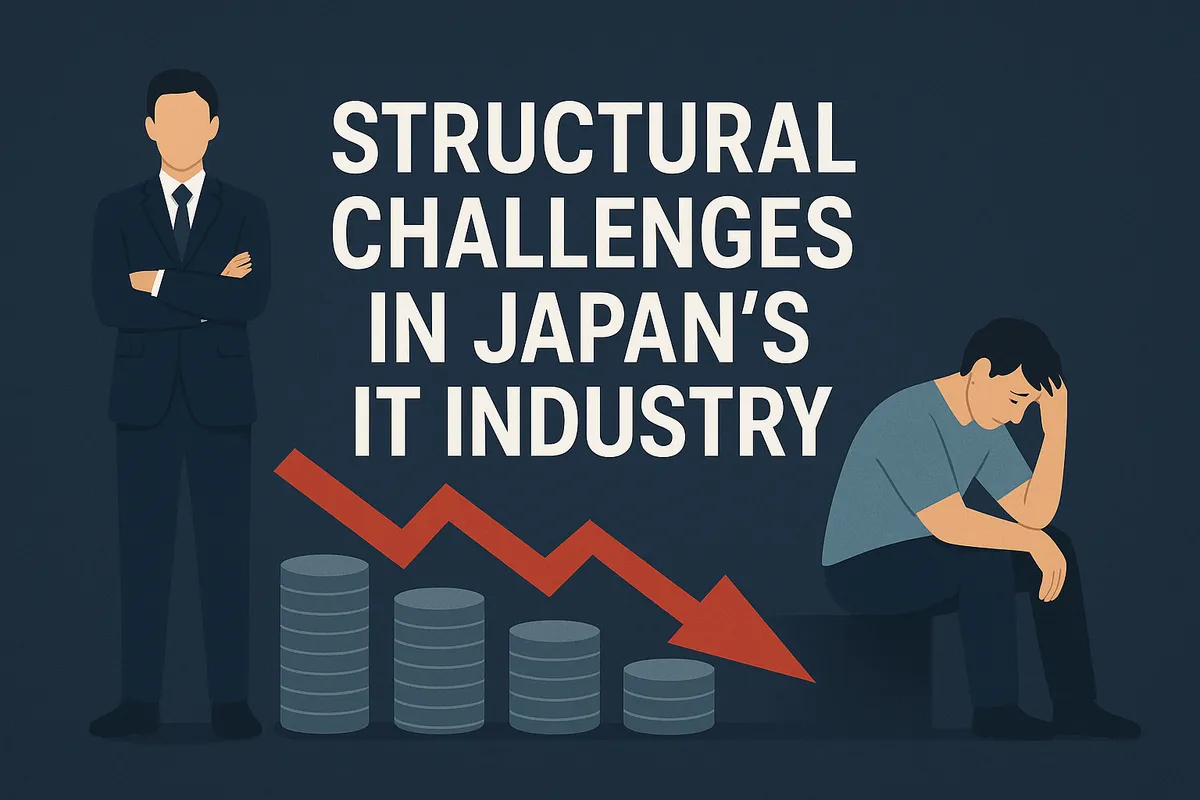 日本のIT業界の構造的課題 - 変革なき衰退の現実のイメージ