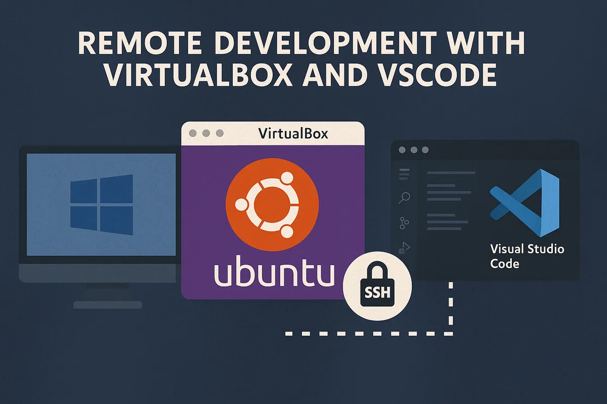 VirtualBoxのUbuntu 24.04にVSCodeからリモート接続する完全ガイドのイメージ