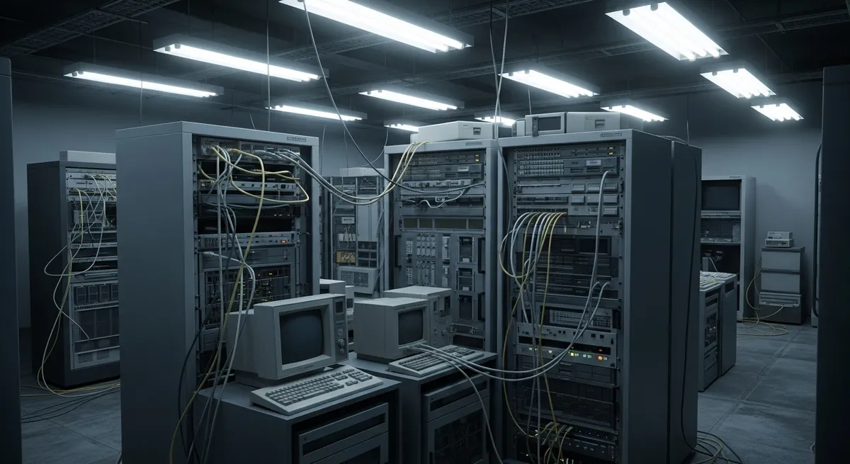 レガシーシステムという名の共犯関係 - 25年前のシステムが今も稼働する日本の現実のイメージ