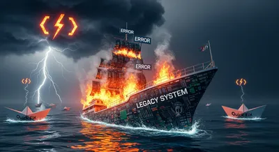 なぜ「安い」システム開発は高くつくのか - レガシーシステムが生まれる瞬間のサムネイル