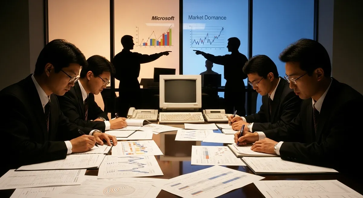 失われた品質基準：技術国家敗戦の記録 第1部 - 品質文化の黄金時代とMicrosoftの破壊のイメージ