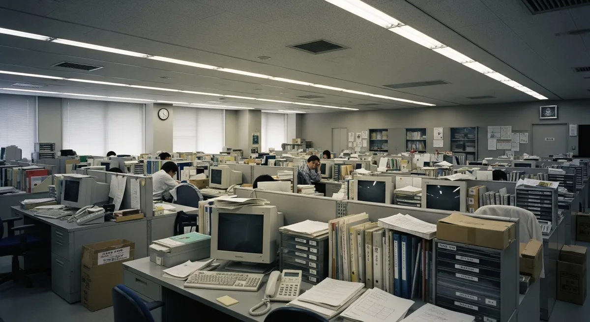 失われた品質基準：技術国家敗戦の記録 第2部 - 90年代後半の品質文化空洞化のイメージ